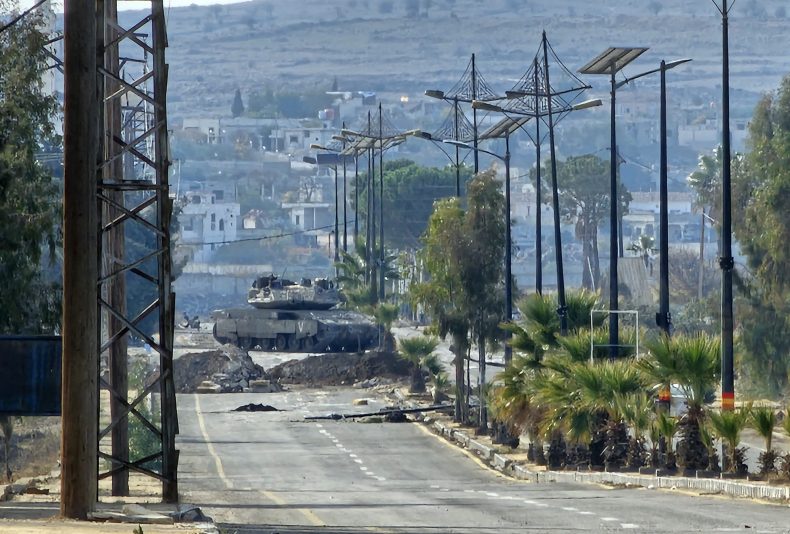 Occupation progressive du territoire syrien par l’entité sioniste