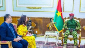 الرئيس تبون يبعث رسالة إلى نظيره البوركينابي