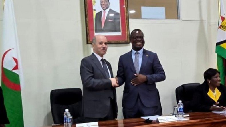 وزير خارجية زمبابوي يشيد بمساعي الجزائر الدؤوبة لضمان السلم والأمن في افريقيا