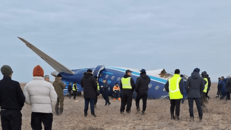 تطورات جديدة في حادث سقوط الطائرة الأذربيجانية