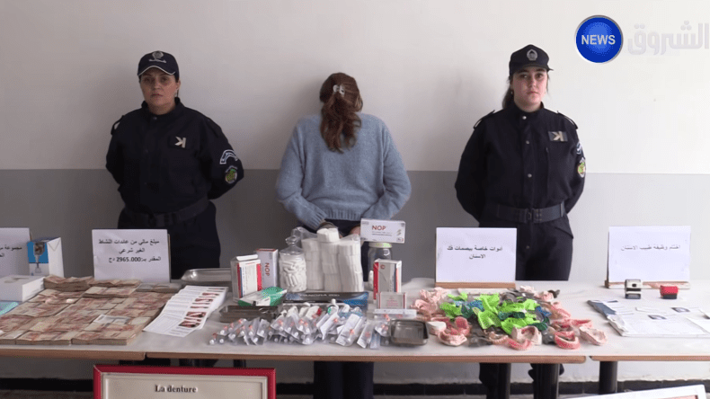 شاهد: توقيف طبيبة أسنان مزيفة في العاصمة !