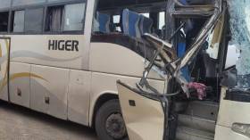 حادث حافلة مسافرين يتسبب في 5 جرحى بباتنة