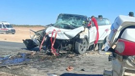 وفاة شخصين وإصابة 9 آخرين في حادث تصادم تسلسلي بأدرار