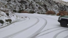 هذه قائمة الطرقات المقطوعة بسب تراكم الثلوج