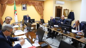 الرئيس الأول للمحكمة العليا يجتمع برئيس الاتحاد الوطني لمنظمات المحامين