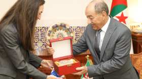 رئيس المحكمة الدستورية يستقبل الممثلة المقيمة لبرنامج الأمم المتحدة الإنمائي