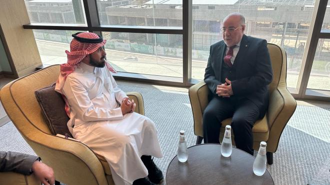 بلمهدي في السعودية تحضيرا لموسم حج 2025م/1446هـ