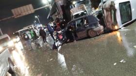 إصابة 10 أشخاص في حادث اصطدام تسلسلي بين 11 مركبة بالبليدة