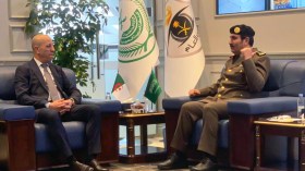المدير العام للأمن الوطني يؤدي زيارة عمل إلى السعودية (صور)