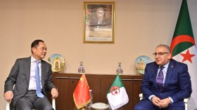 مقرمان يستقبل رئيس جمعية الشعب الصيني للصداقة مع الدول الأجنبية