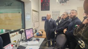 مراد وبداني يزوران وحدة العمليات المركزية للأمن الايطالي