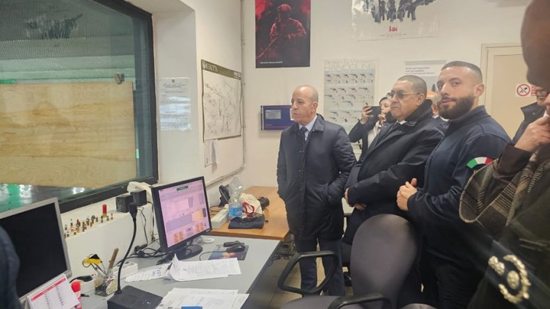 مراد وبداني يزوران وحدة العمليات المركزية للأمن الايطالي