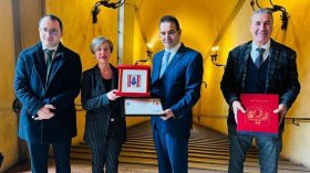 بلدية إيطالية تكرم مستثمرا جزائريا عرفانًا لمساهماته الإنسانية خلال أزمة كورونا