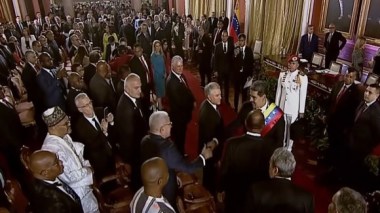 Boughali participe à Caracas à la cérémonie d’investiture de Nicolas Maduro