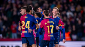 نادي برشلونة يعيد فالنسيا 70 سنة للوراء