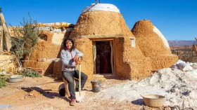 إنجاز أول بيت عضوي وبيئي في غسيرة بولاية باتنة