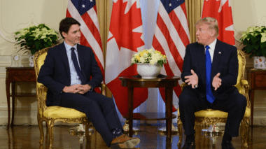 La réponse catégorique de Justin Trudeau à Donald Trump!