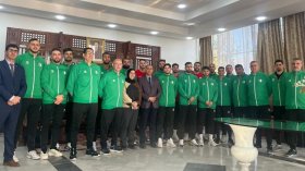 الوزير سعدي يودّع وفد منتخب كرة اليد