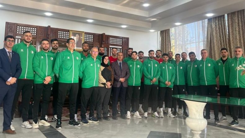 الوزير سعدي يودّع وفد منتخب كرة اليد