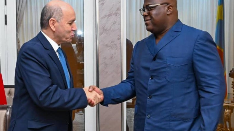 الرئيس تبون يبعث برسالة الى نظيره الكونغولي فيليكس تشيسكيدي