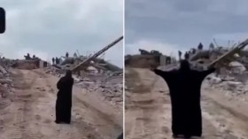 لبنانية تواجه رصاص الصهاينة ببسالة.. فيديو يحصد تفاعلا واسعا