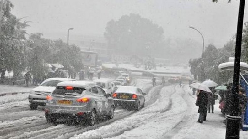 ثلوج.. موجة برد وأمطار عبر 10 ولايات
