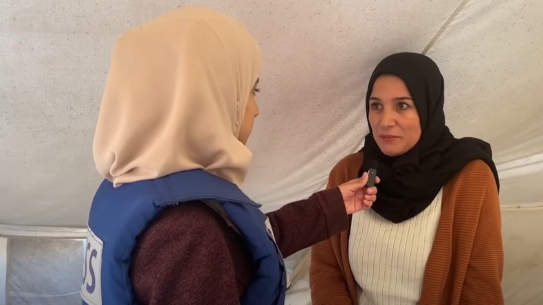 شاهد ما قالته مهندسة جزائرية انتقلت من الإمارات إلى غزة قبل عام من الحرب!