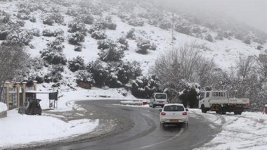 Météo: six wilayas touchées par les chutes de neige