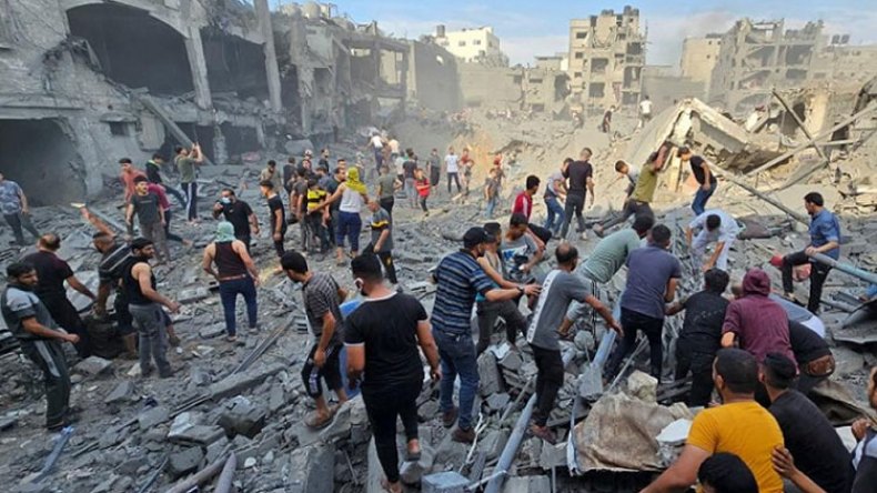 لن تكسروا إرادة الشعوب وحقها في الدفاع عن النفس…