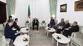 الرئيس تبون يستقبل نائب رئيس الوزراء الروسي