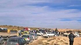 وفاة شخص وإصابة 16 آخرين في حادث تسلسلي بالجلفة