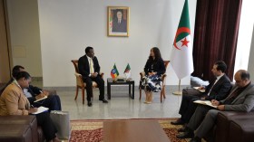 منصوري تبحث مع سفراء أفارقة سبل تعزيز مكانة القارة في المحافل الدولية