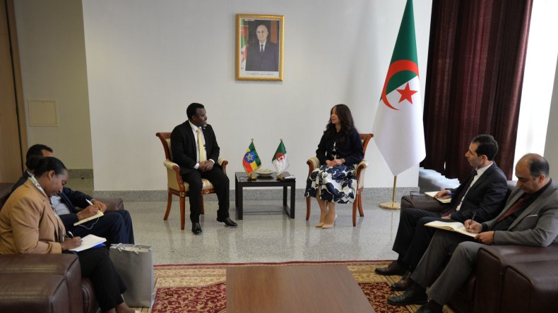 منصوري تبحث مع سفراء أفارقة سبل تعزيز مكانة القارة في المحافل الدولية