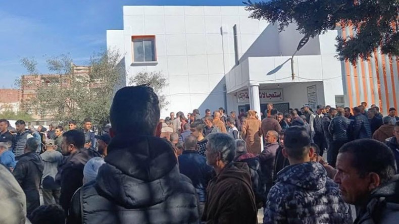 جنازة مهيبة للعريف عبد الرحمن جبار بأم البواقي