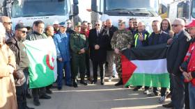 انطلاق قافلة تضامنية من ولاية المسيلة لفائدة سكان غزة