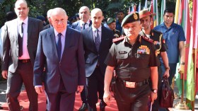 الفريق أول شنڨريحة يشارك في اجتماع وزراء الدفاع بالهند