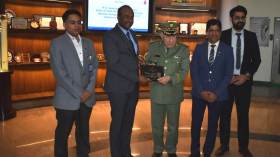 الفريق أول شنڨريحة يواصل زيارته الرسمية إلى الهند