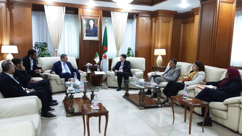 الجزائر وتركيا تبحثان تعزيز التعاون في قطاع المناجم والطاقات المتجددة