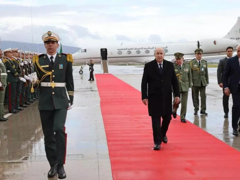 Arrivée du président de la République à Annaba pour inaugurer l’usine de dessalement d’eau de mer de “Koudiet Eddraouche” à El Tarf