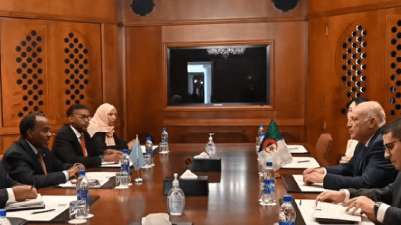 عطاف يجري محادثات ثنائية مع نظيره الصومالي (فيديو)