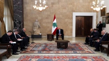 Ahmed Attaf reçu par le président libanais Joseph Aoun