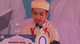 قارئ جزائري يتوج بالمرتبة الأولى في جائزة تنزانيا الدولية للقرآن الكريم (فيديو)