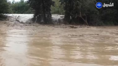 عين تموشنت: تواصل عملية البحث عن عون الحماية المدنية الذي جرفته سيول وادي سيدي بن عدة