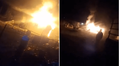 Des colons sionistes brûlent une mosquée à l’ouest d’Aréha