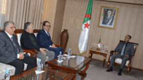 الوزير صادي يستقبل رئيس اللجان الوطنية الأولمبية الإفريقية