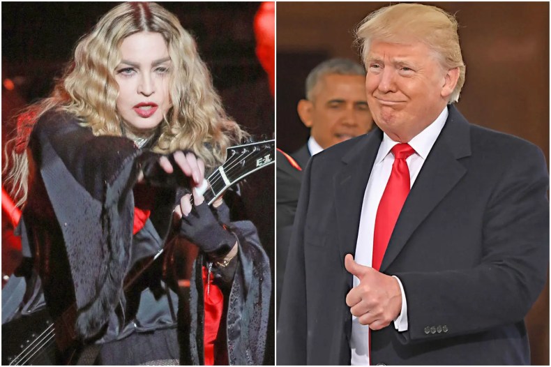 Quand Madonna attaque Trump!