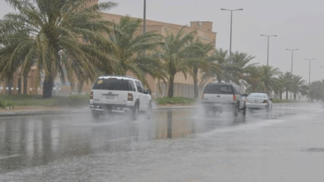 تنبيه: أمطار وزوابع رملية على 4 ولايات