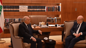 عطاف يؤدي زيارة مجاملة إلى نجيب ميقاتي