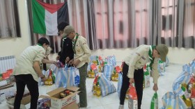 شباب الكشافة يبدعون في العمل التطوعي