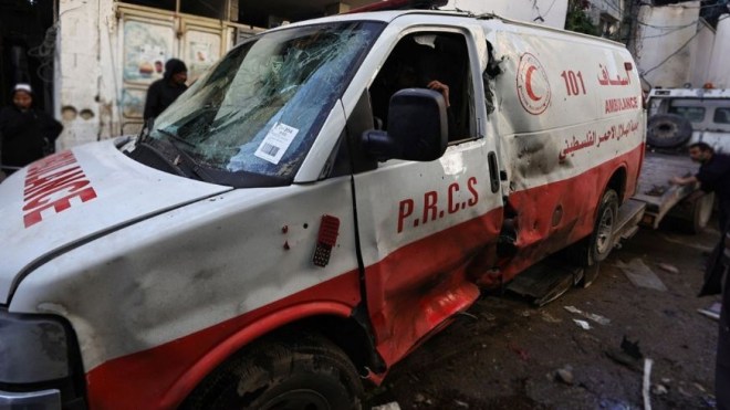 الاتحاد الدولي للصليب الأحمر والهلال الأحمر يدين استهداف مسعفي الهلال الأحمر الفلسطيني